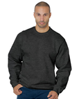 Bayside 1102 Heavyweight Unisex Crewneck Fleece – Made in USA