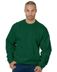 Bayside 1102 Heavyweight Unisex Crewneck Fleece – Made in USA
