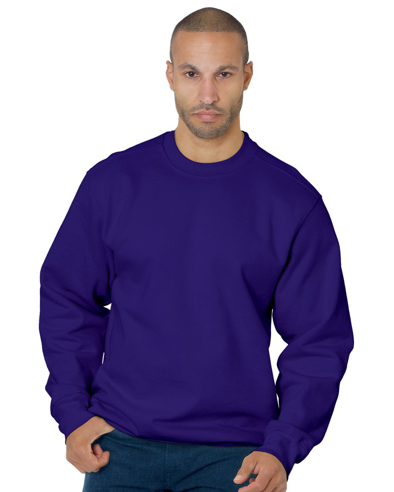 Bayside 1102 Heavyweight Unisex Crewneck Fleece – Made in USA