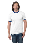 Bayside 1800 Made in USA Ringer Crew