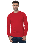 Bayside 3055 Union Made Heavyweight Long Sleeve Pocket T-Shirt