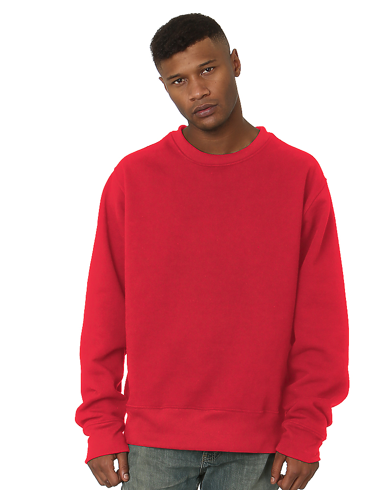Bayside 4025 Made In USA Heavyweight Oversized Crewneck