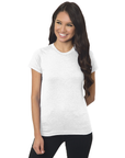 Bayside 4990 Made In USA Junior Fine Jersey Crew