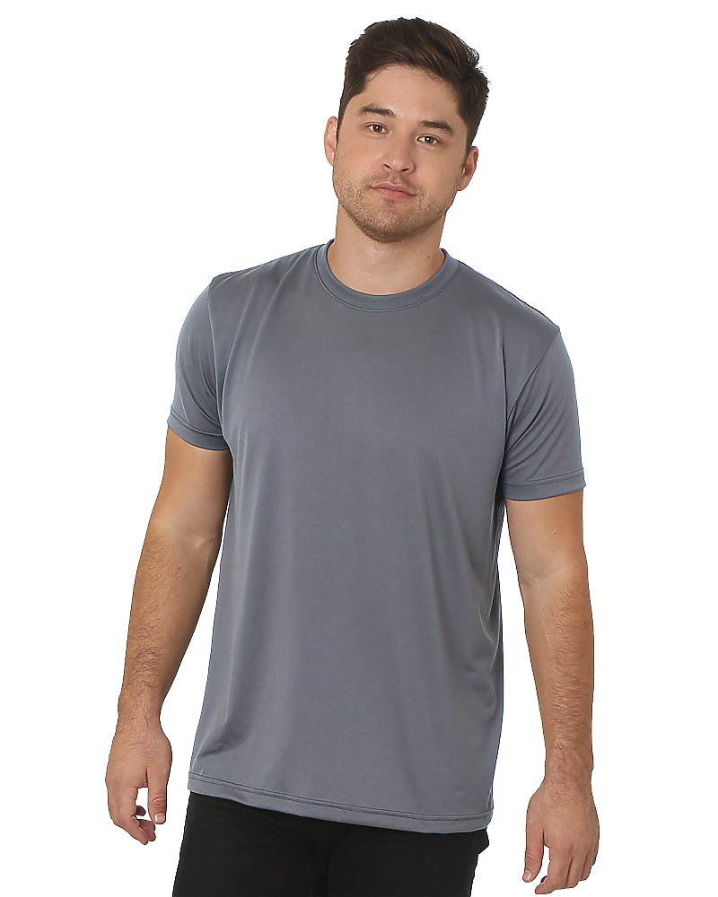 Bayside 5300 Unisex Performance Poly Crew