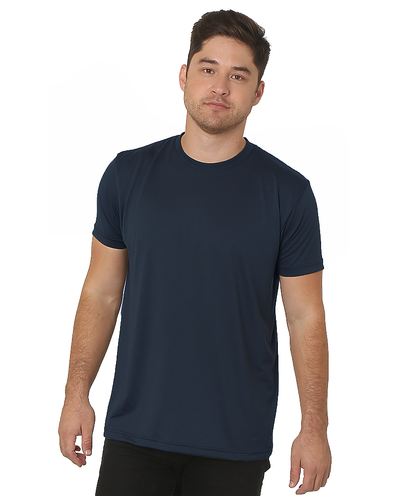 Bayside 5300 Unisex Performance Poly Crew