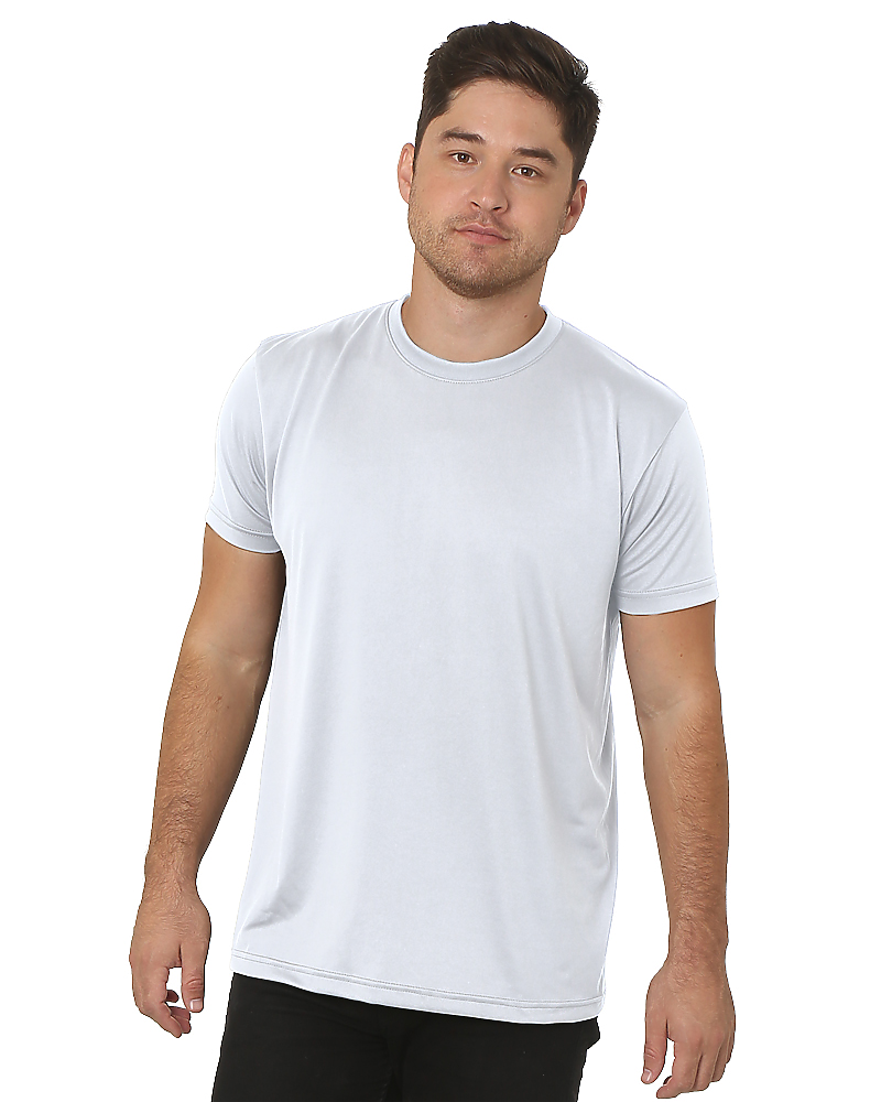 Bayside 5300 Unisex Performance Poly Crew