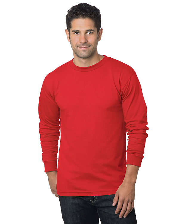 Bayside 6100 USA Made Heavyweight Long Sleeve T-Shirt
