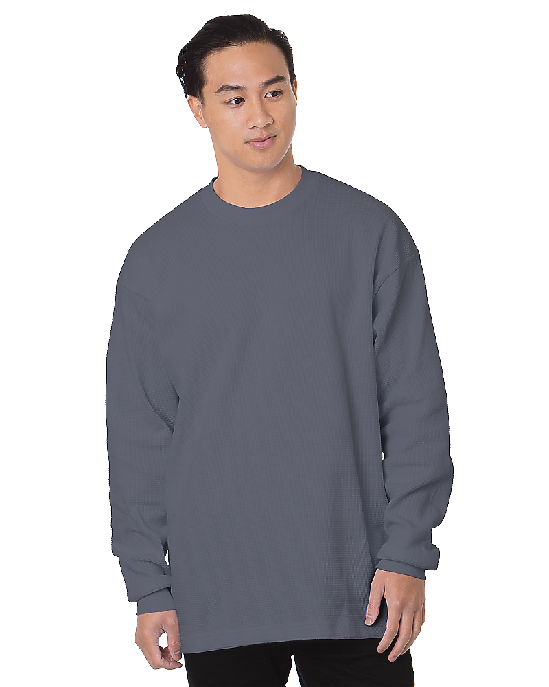 Bayside 8205 Made In USA Thermal Long Sleeve