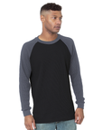 Bayside 8211 Made In USA Thermal Raglan