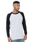 Bayside 8211 Made In USA Thermal Raglan