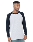 Bayside 8211 Made In USA Thermal Raglan