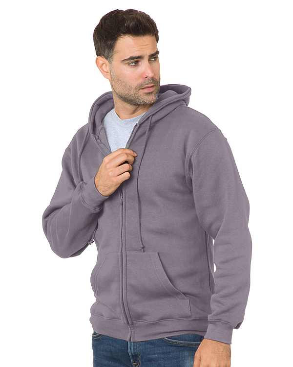 Bayside 900 Made In USA Unisex Full Zip Hoodie