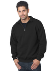 Bayside 920 Made In USA Unisex 1/4 Quarter Zip