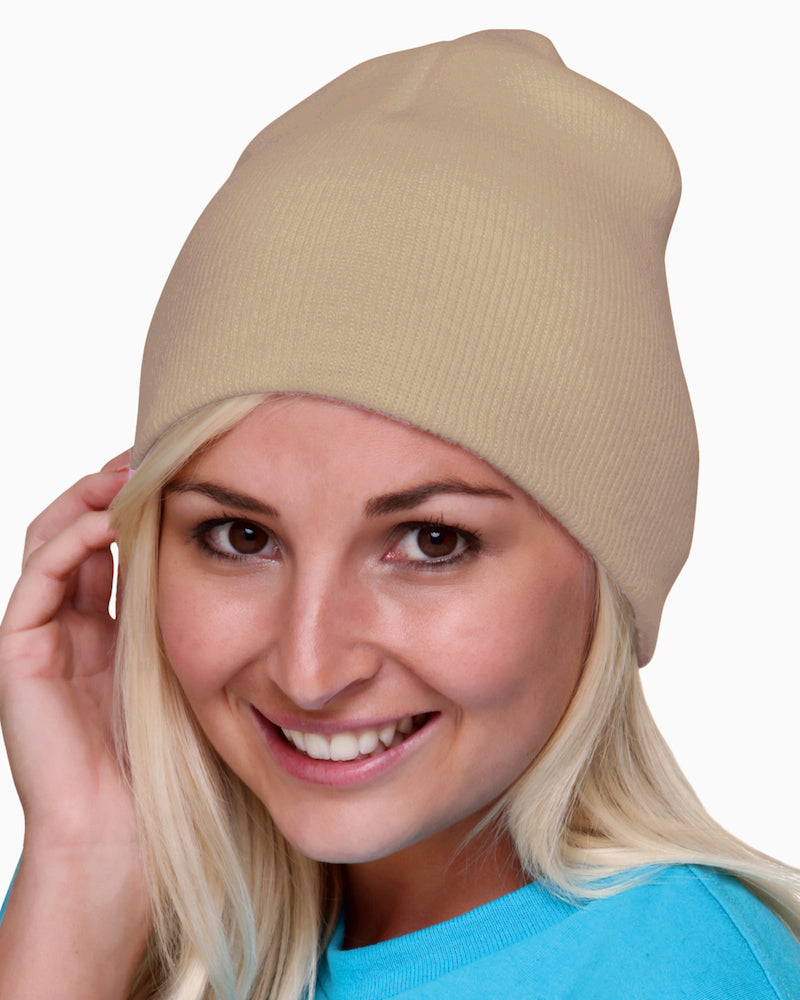 Bayside USA Made 3810 Unisex 8" Beanie