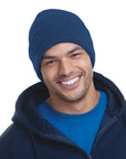 Bayside 3825 USA Made Unisex 12" Knit Cuff Beanie