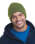 Bayside 3825 USA Made Unisex 12" Knit Cuff Beanie