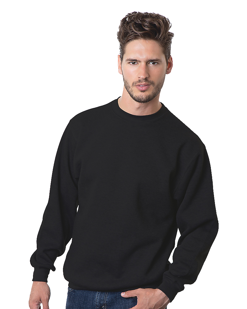 Bayside 1102 Made In USA Unisex Crewneck Fleece