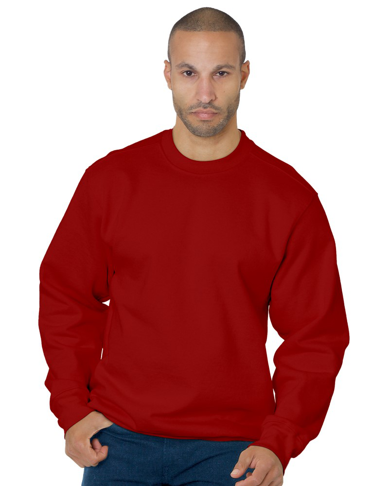Bayside 1102 Heavyweight Unisex Crewneck Fleece – Made in USA