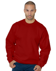 Bayside 1102 Heavyweight Unisex Crewneck Fleece – Made in USA