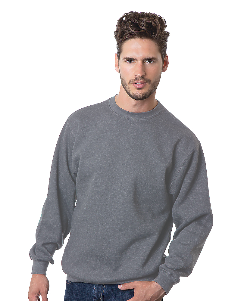 Bayside 1102 Made In USA Unisex Crewneck Fleece