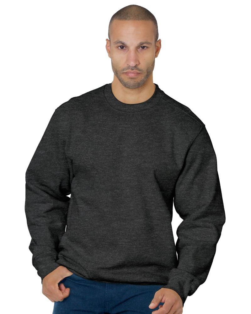 Bayside 1102 Heavyweight Unisex Crewneck Fleece – Made in USA