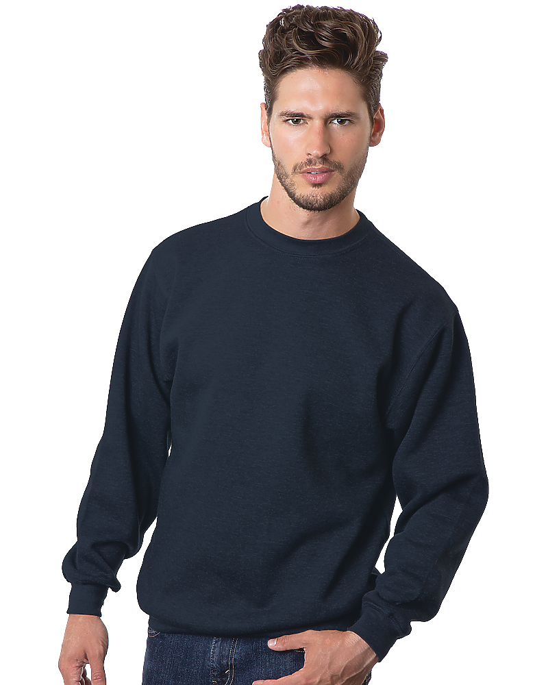 Bayside 1102 Made In USA Unisex Crewneck Fleece