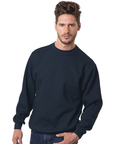 Bayside 1102 Heavyweight Unisex Crewneck Fleece – Made in USA
