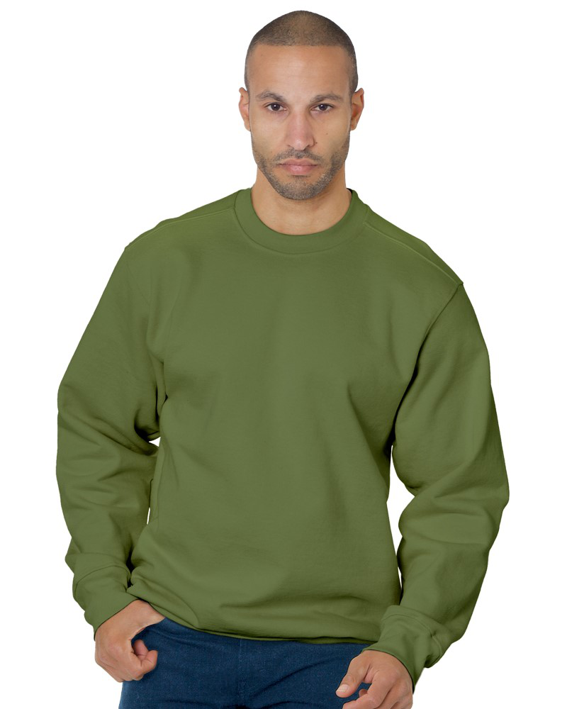 Bayside 1102 Heavyweight Unisex Crewneck Fleece – Made in USA