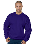 Bayside 1102 Heavyweight Unisex Crewneck Fleece – Made in USA