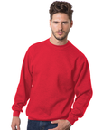 Bayside 1102 Heavyweight Unisex Crewneck Fleece – Made in USA