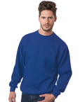 Bayside 1102 Heavyweight Unisex Crewneck Fleece – Made in USA