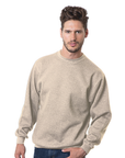 Bayside 1102 Heavyweight Unisex Crewneck Fleece – Made in USA