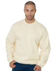 Bayside 1102 Heavyweight Unisex Crewneck Fleece – Made in USA