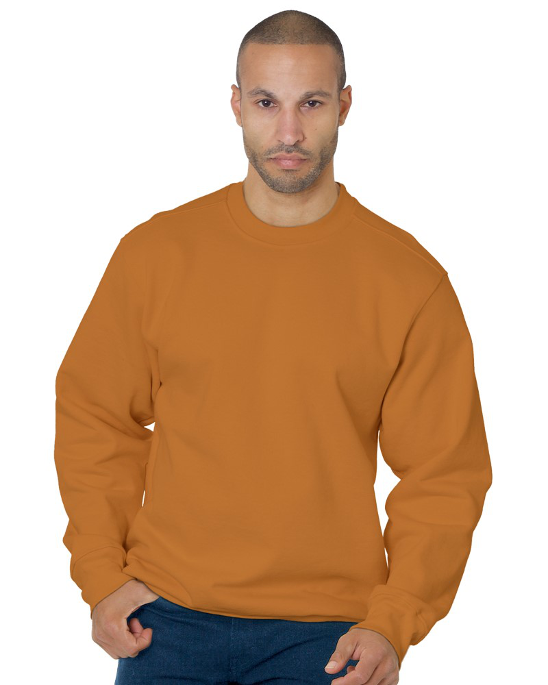 Bayside 1102 Heavyweight Unisex Crewneck Fleece – Made in USA