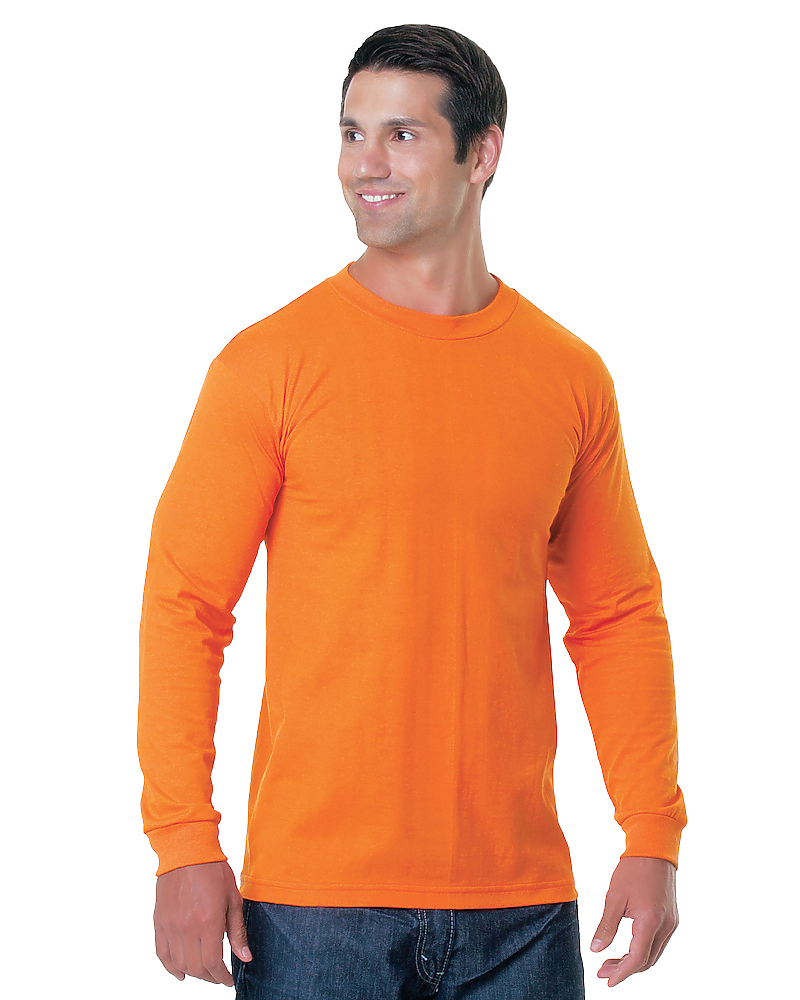 Bayside 1715 Unisex 50/50 Long Sleeve Crew