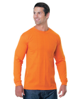 Bayside 1715 Unisex 50/50 Long Sleeve Crew