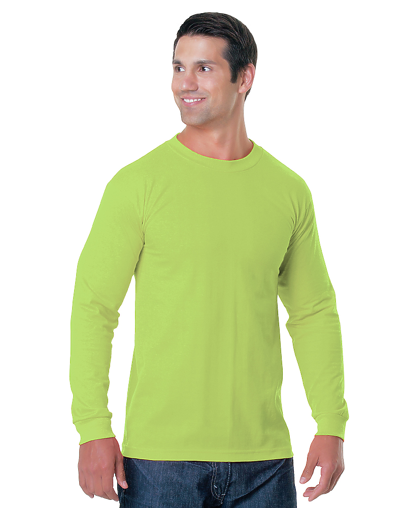 Bayside 1715 Unisex 50/50 Long Sleeve Crew