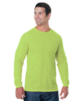 Bayside 1715 Unisex 50/50 Long Sleeve Crew