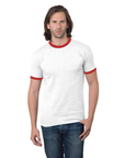 Bayside 1800 Made in USA Ringer Crew