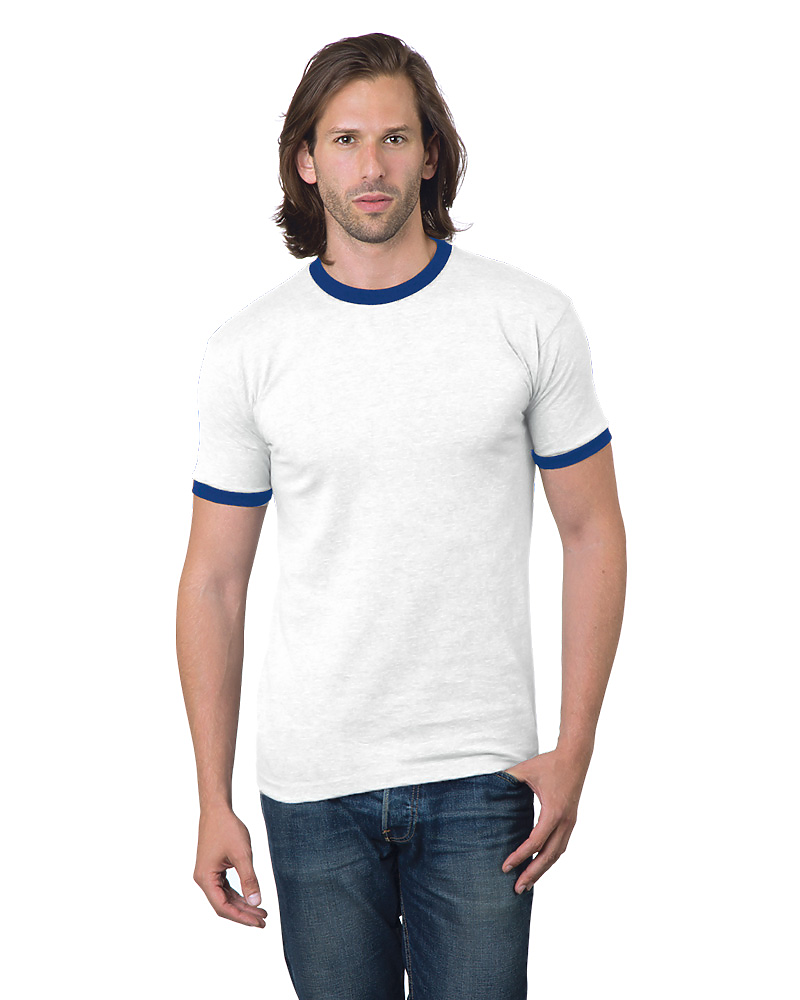 Bayside 1800 Made in USA Ringer Crew
