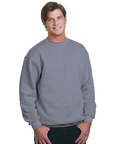 Bayside 2105 Made In USA Unisex Union Made Crewneck Fleece