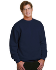 Bayside 2105 Made In USA Unisex Union Made Crewneck Fleece