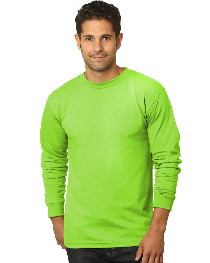 Bayside 2955 Union Made Long Sleeve Crew