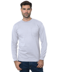Bayside 3055 Union Made Heavyweight Long Sleeve Pocket T-Shirt