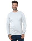 Bayside 3055 Union Made Heavyweight Long Sleeve Pocket T-Shirt