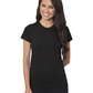 Bayside 4990 Made In USA Junior Fine Jersey Crew