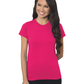 Bayside 4990 Made In USA Junior Fine Jersey Crew