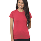 Bayside 4990 Made In USA Junior Fine Jersey Crew