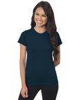 Bayside 4990 Made In USA Junior Fine Jersey Crew