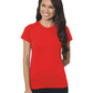 Bayside 4990 Made In USA Junior Fine Jersey Crew